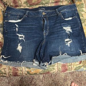 Maurice’s size 24 jean shorts